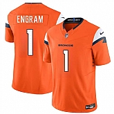 Men & Women & Youth Denver Broncos #1 Evan Engram Orange 2025 F.U.S.E. Vapor Limited Stitched Jersey,baseball caps,new era cap wholesale,wholesale hats